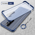 Luxury Frameless Semi Transparent Ring Finger Case for Redmi Note 8 / Note 8 Pro