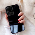 Luxury Tempered Glass Soft Edge Case for Galaxy S20 Ultra