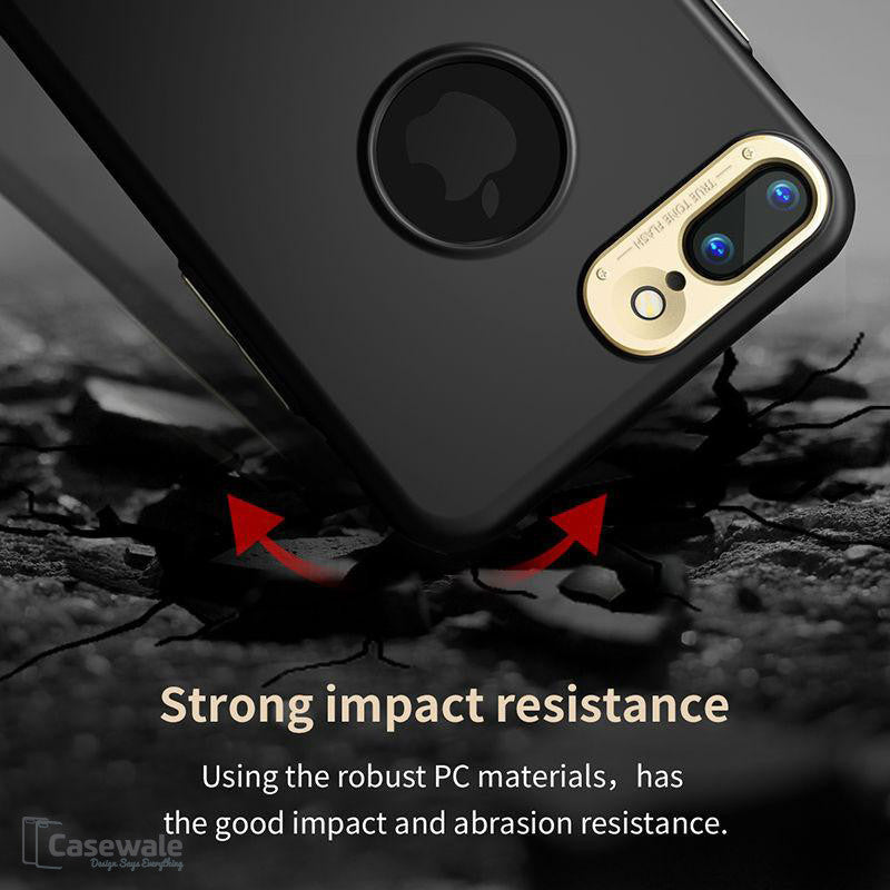 iPhone 7/ 7 Plus Luxury PC Combo TPU Protective Shell Back Cover