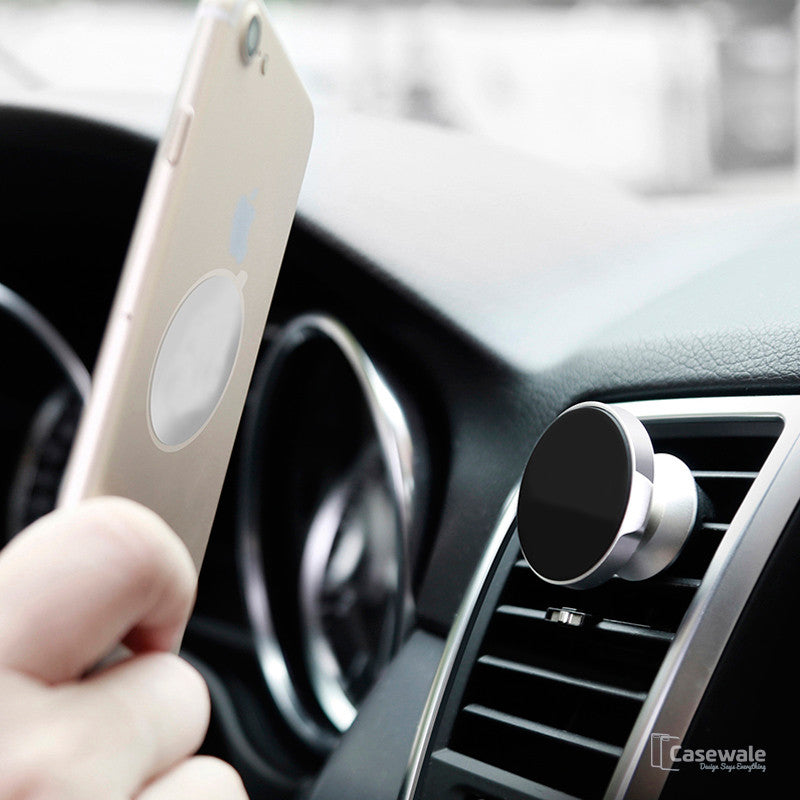 Magnetic Car Phone Holder Stand for iPhone & Samsung S8 GPS Bracket Phone Stand
