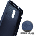 Luxury V TPU Leather Full Protection Phone Case for OnePlus 6