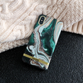 Glossy Agate Luxury Marble Case for iPhone X