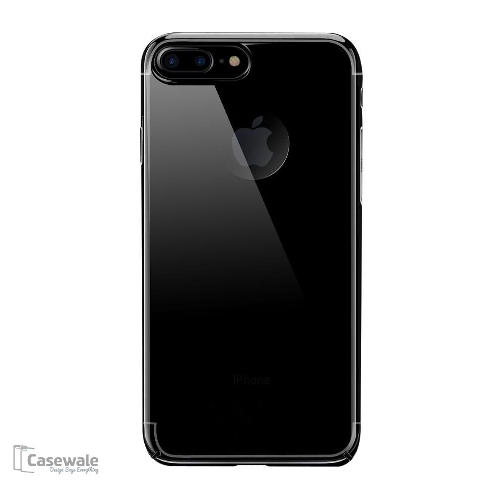 Apple iPhone 8, 8 Plus Jet Black Ultra-thin Original PC Hard Cover Case