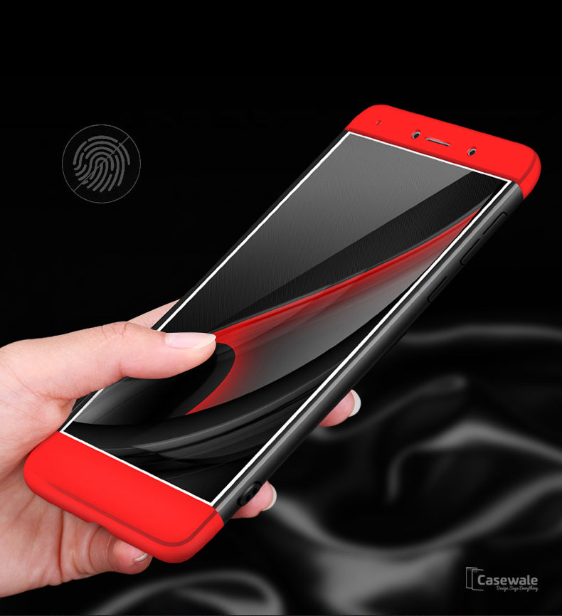 Luxury 360 Full Body Hard Frosted PC Case for Huawei Honor 6X