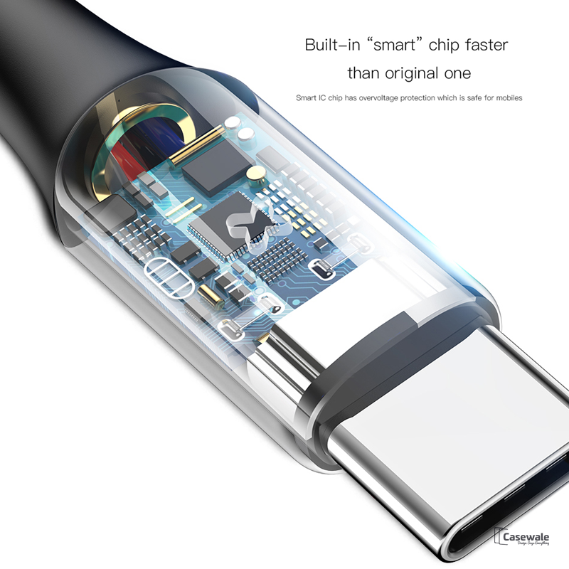 Baseus USB Quick Charge Type-C Cable for Samsung Xiaomi