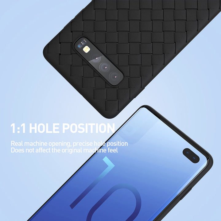 Ultra Thin Grid Weaving Case for Galaxy S10/ S10 Plus