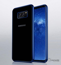 Luxury Plating Clear Soft Transparent Silicone Samsung Note 8 Cases