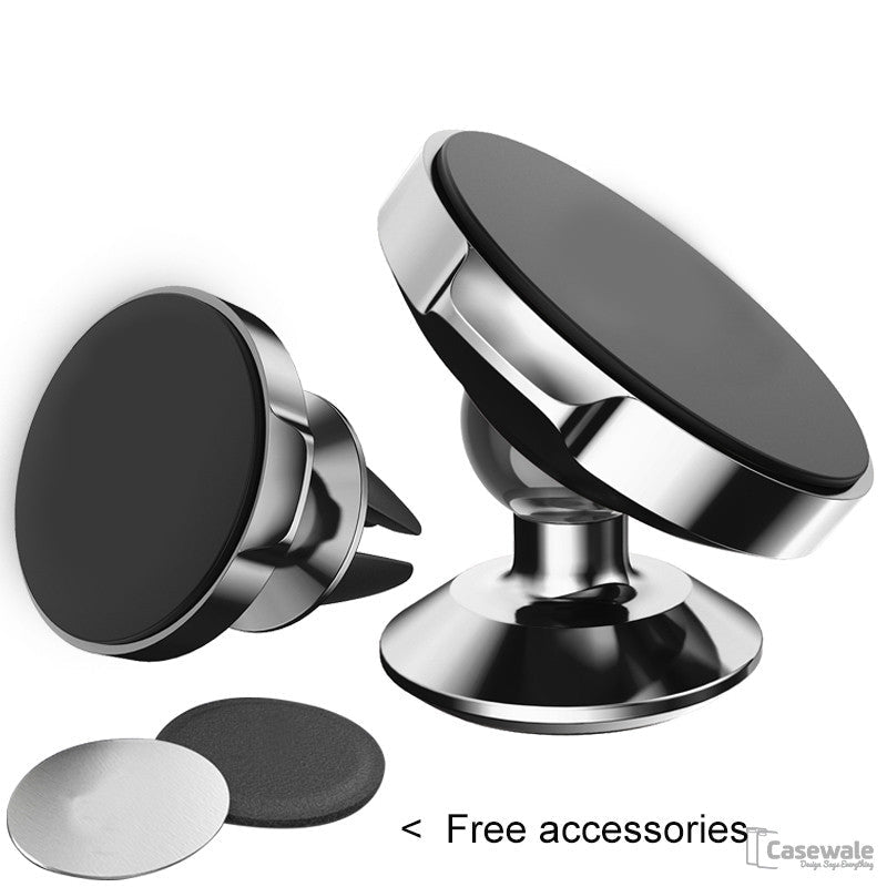 Magnetic Car Phone Holder Stand for iPhone & Samsung S8 GPS Bracket Phone Stand