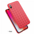 Luxury Grid Weaving Ultra Thin Protective Case for iPhone XR