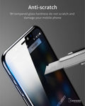 iPhone X 5D Round Curved Edge Tempered Glass Front+Back Protector
