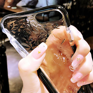Luxury Geometric Diamond Transparent Case for iPhone iPhone SE (2020)