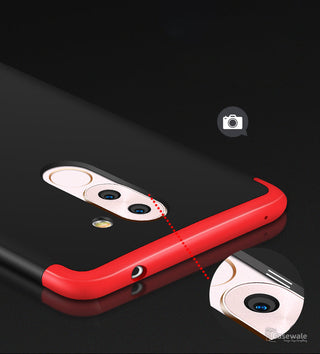 Luxury 360 Full Body Hard Frosted PC Case for Huawei Honor 6X