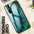 Luxury Artistic Marble Protective Glass Case ( SALE )
