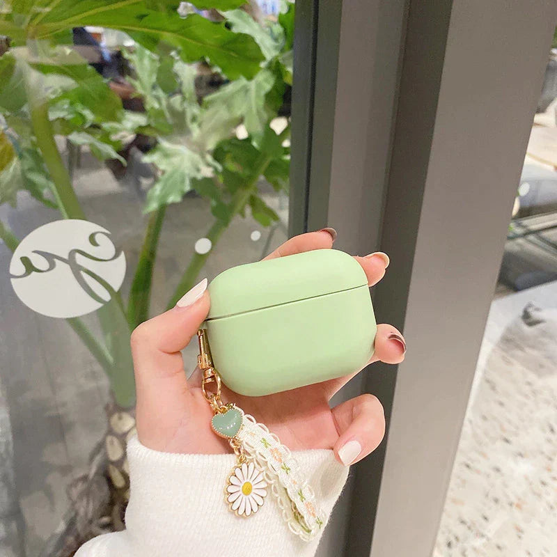 Lovely Flower Silicone Protective Case for AirPods
