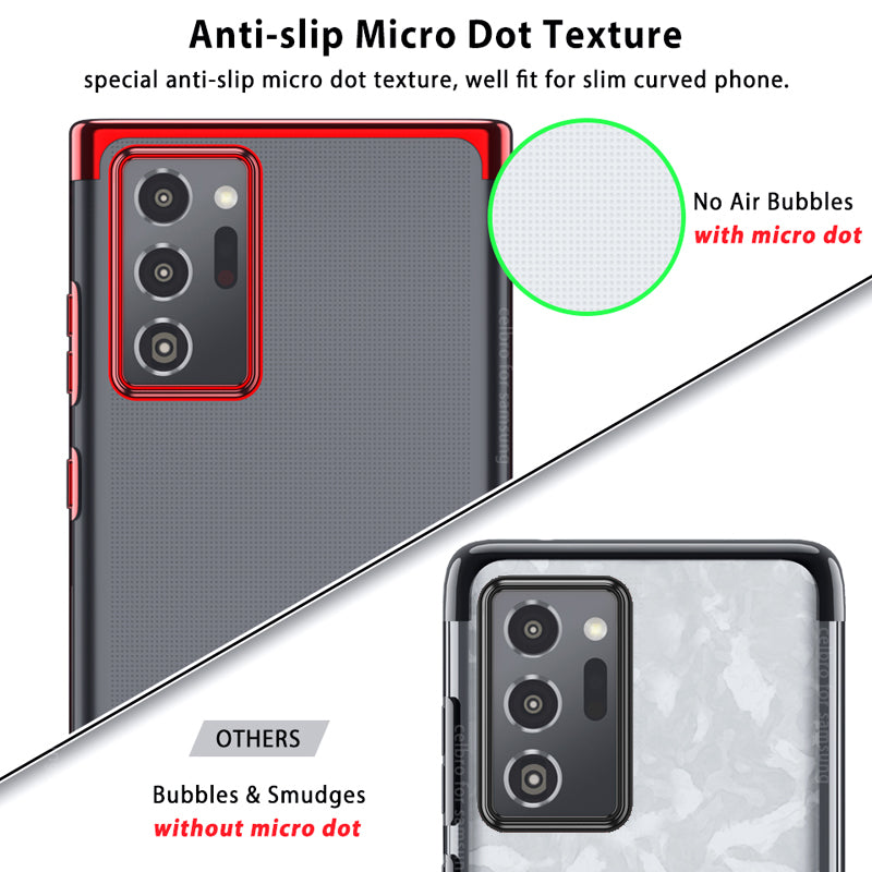 High-end Fashion Transparent Case for Galaxy Note 20 / 20 Ultra