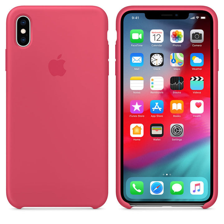Silicone Case for iPhone X Series- Hibiscus