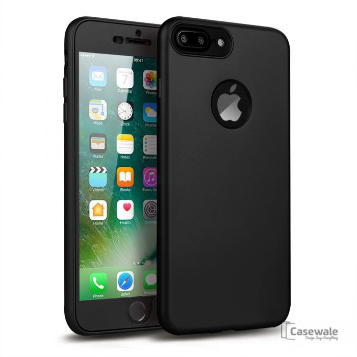 360 Protection Ultra-thin Soft TPU Silicone Case for iPhone