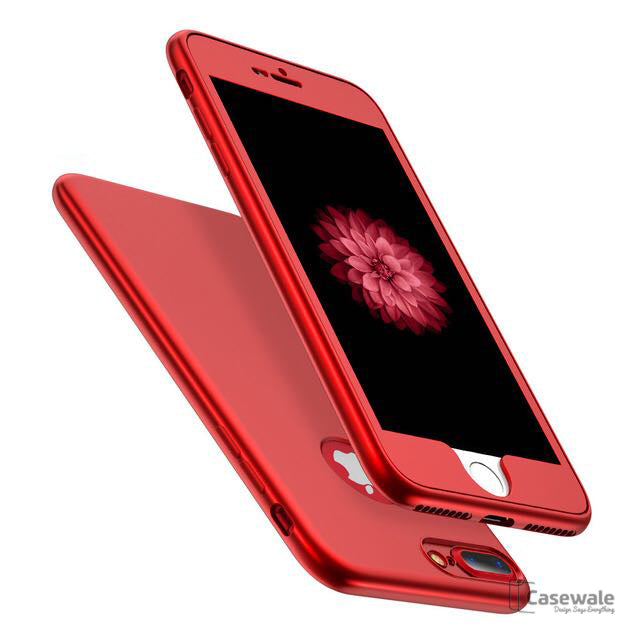 360 Protection Ultra-thin Soft TPU Silicone Case for iPhone