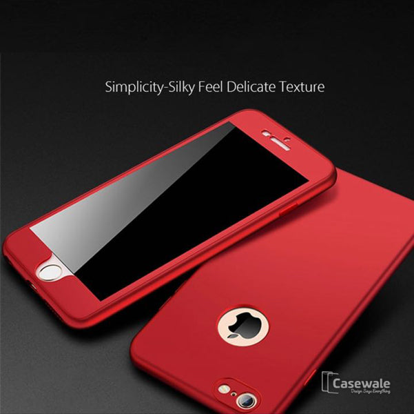 360 Protection Ultra-thin Soft TPU Silicone Case for iPhone