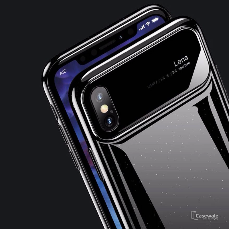 Luxury Smooth Ultra Thin Mirror Effect Case For iPhone XS