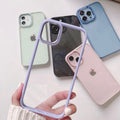 iPhone 13 Series Metal Camera Colored Ring Protection Case