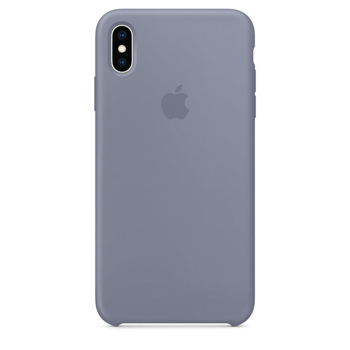 Silicone Case for iPhone X Series- Lavender Gray