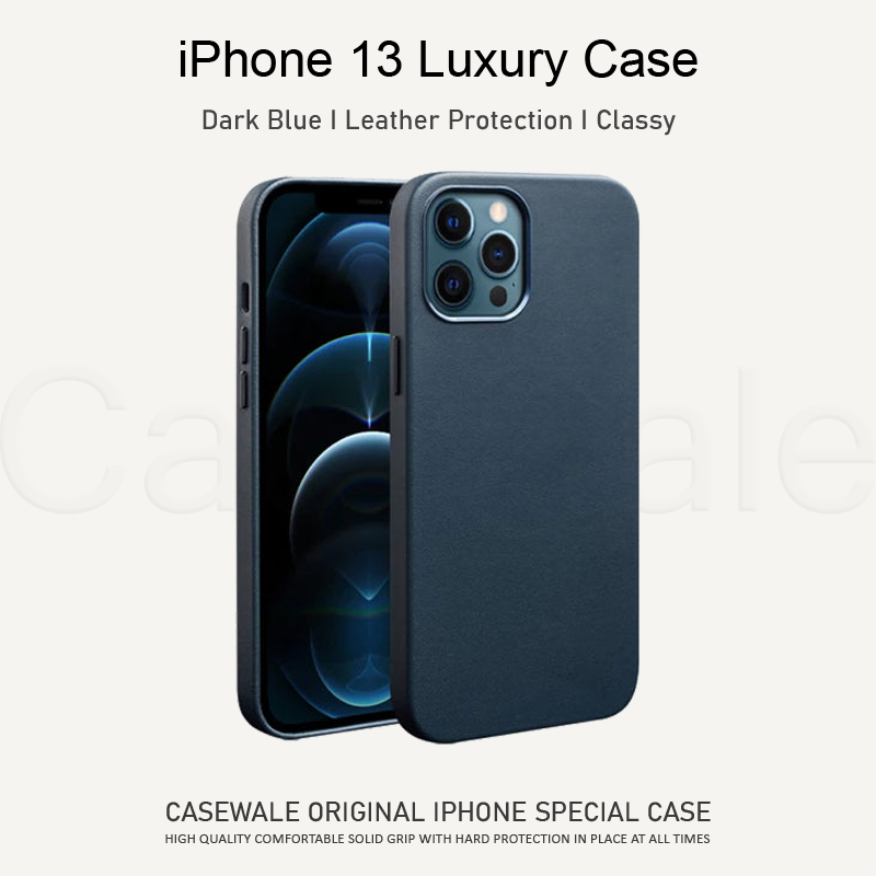 iPhone 13 Series Luxury Genuine Leather Case