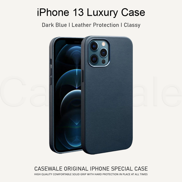 iPhone 13 Series Luxury Genuine Leather Case