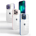 iPhone 14 Series Luxury Transparent Hard Acrylic Glass Camera Protection Case