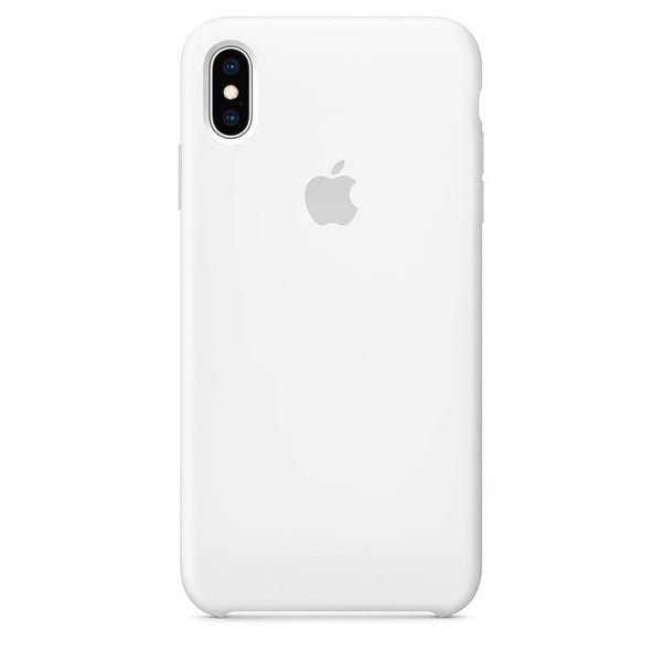 Silicone Case for iPhone X Series- White
