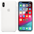 Silicone Case for iPhone X Series- White