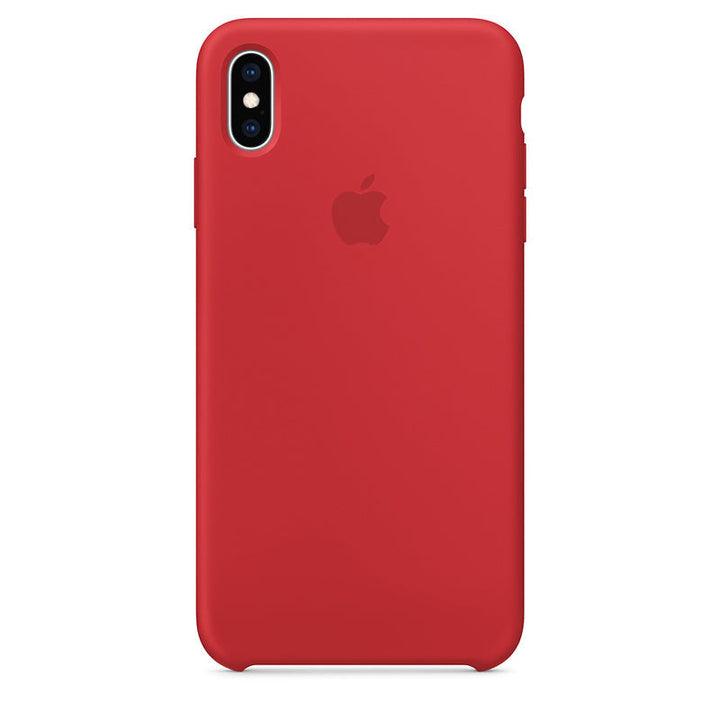Silicone Case for iPhone X Series- Red
