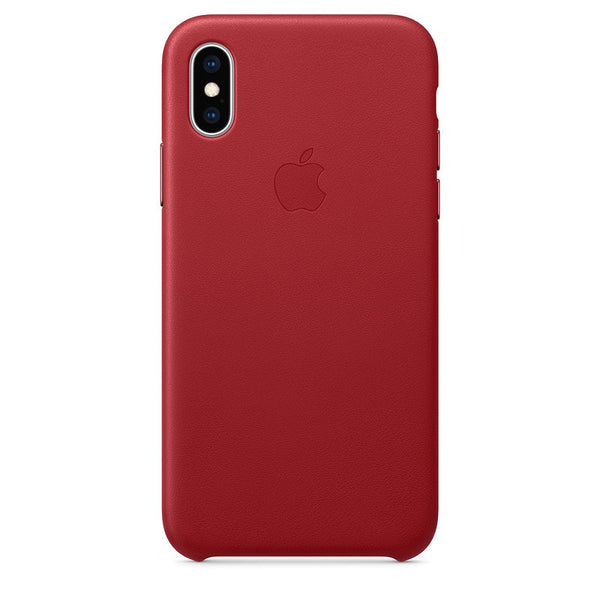 Leather Case for iPhone X Series- Red