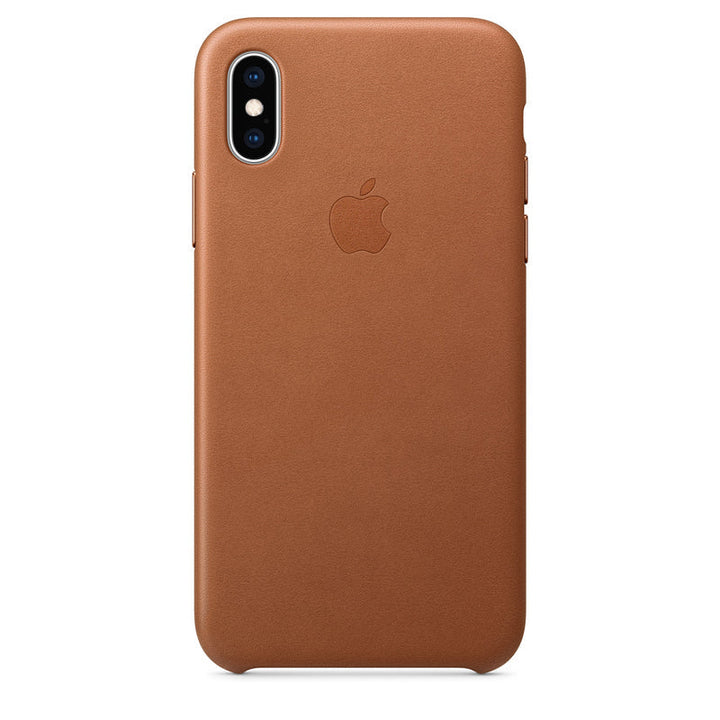 Leather Case for iPhone X Series- Saddle Brown