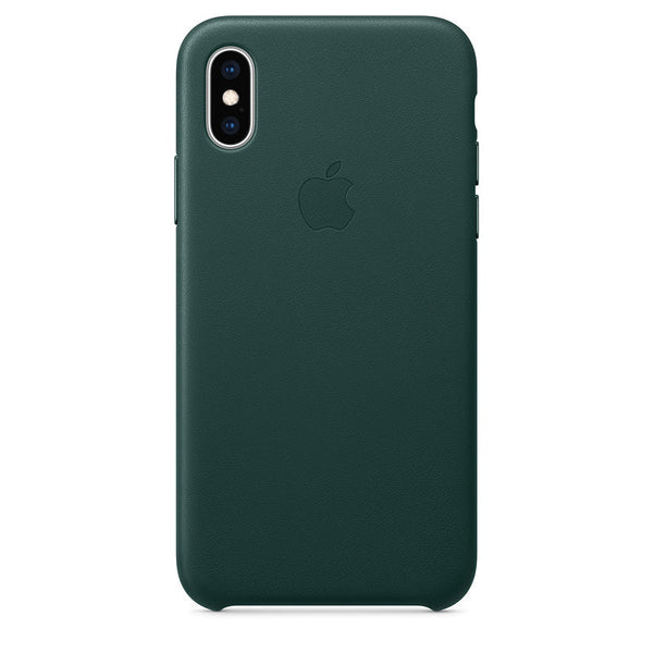 Leather Case for iPhone X Series- Forest Green
