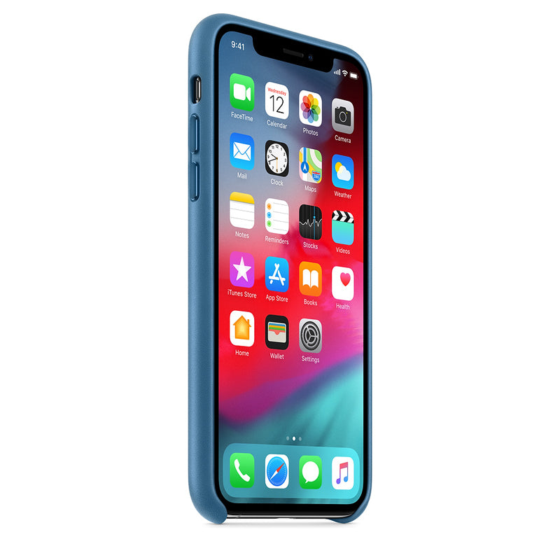Leather Case for iPhone X Series- Cape Cod Blue