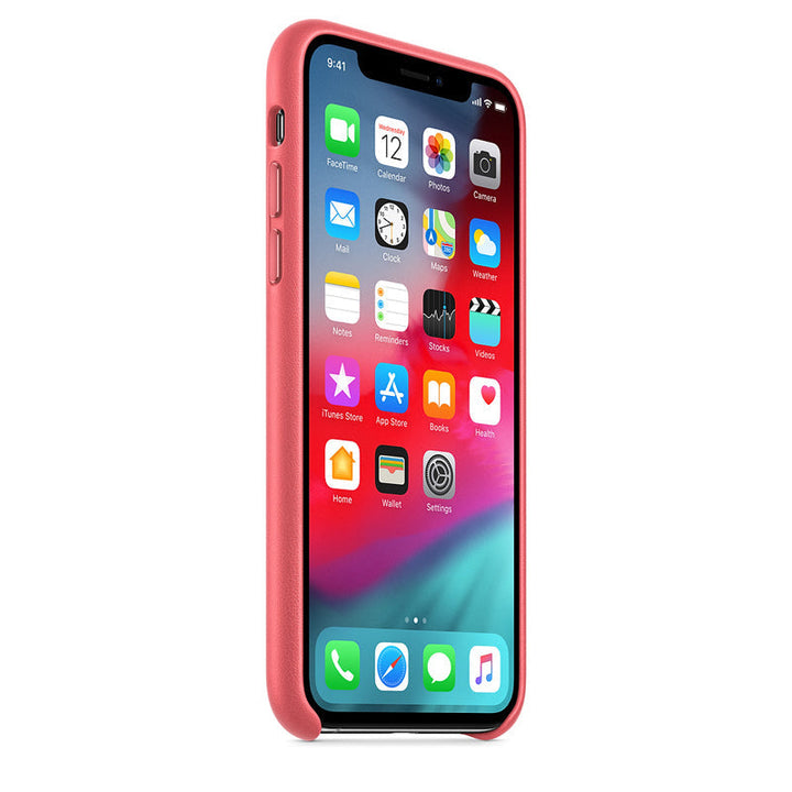 Leather Case for iPhone X Series- Pink