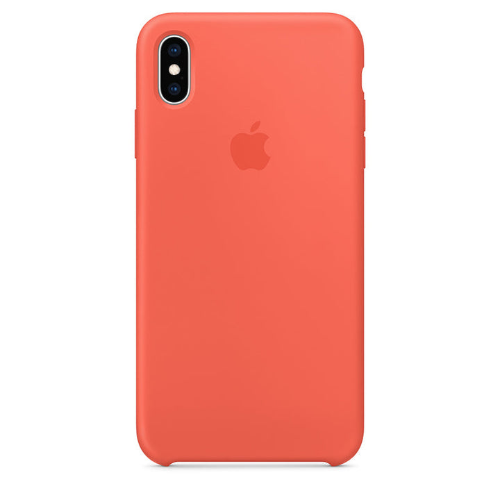 Silicone Case for iPhone X Series- Nectarine