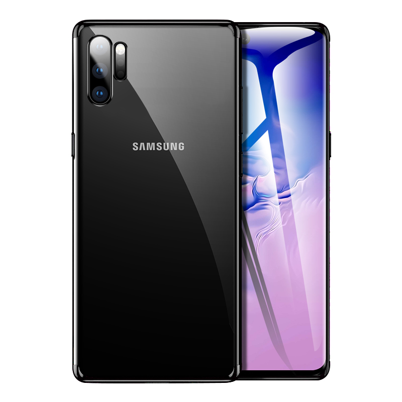 IQS Design Soft Leather Texture Case with Magnetic Car Vent for Galaxy Note 10 Series
