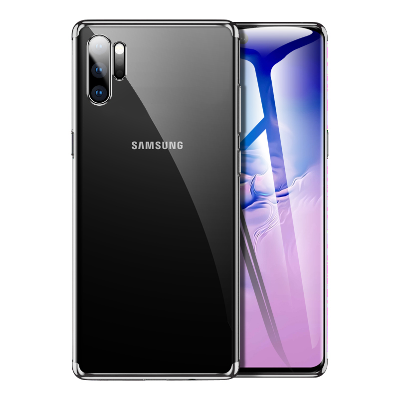 IQS Design Soft Leather Texture Case with Magnetic Car Vent for Galaxy Note 10 Series