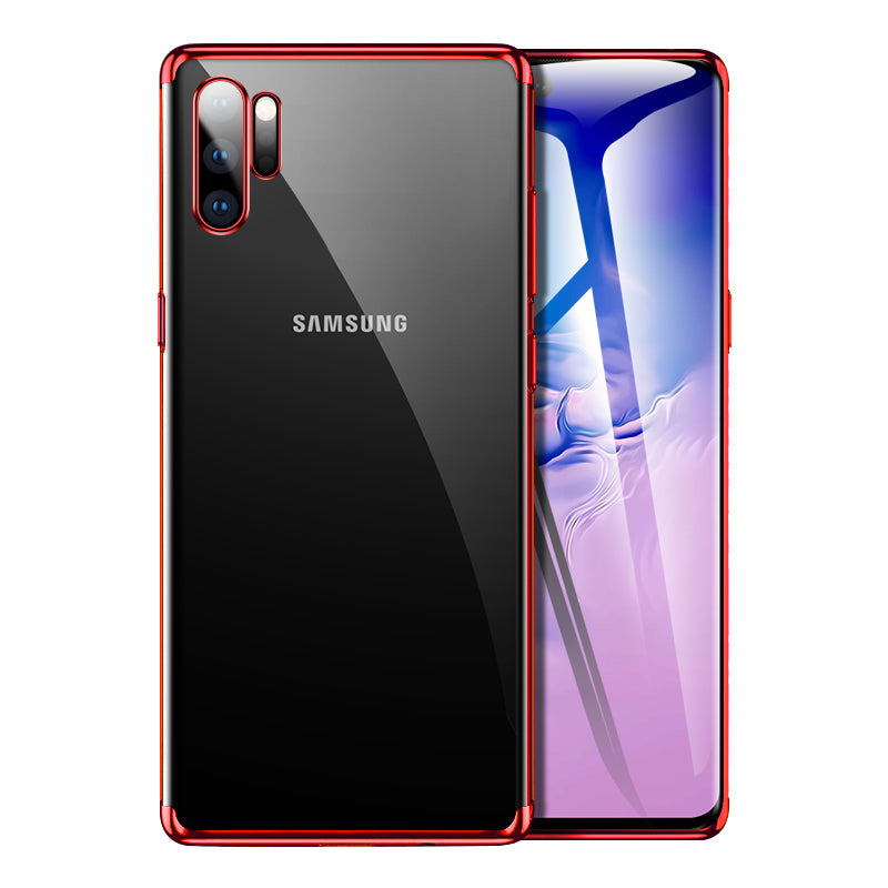 IQS Design Soft Leather Texture Case with Magnetic Car Vent for Galaxy Note 10 Series