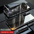 LUPHIE 2nd Generation Dual Color Magnetic Glass Case for VIVO V15 Pro