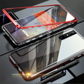 LUPHIE 2nd Generation Dual Color Magnetic Glass Case for VIVO V15 Pro