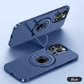iPhone 14 Series Magnetic Metal Stand Shockproof Case