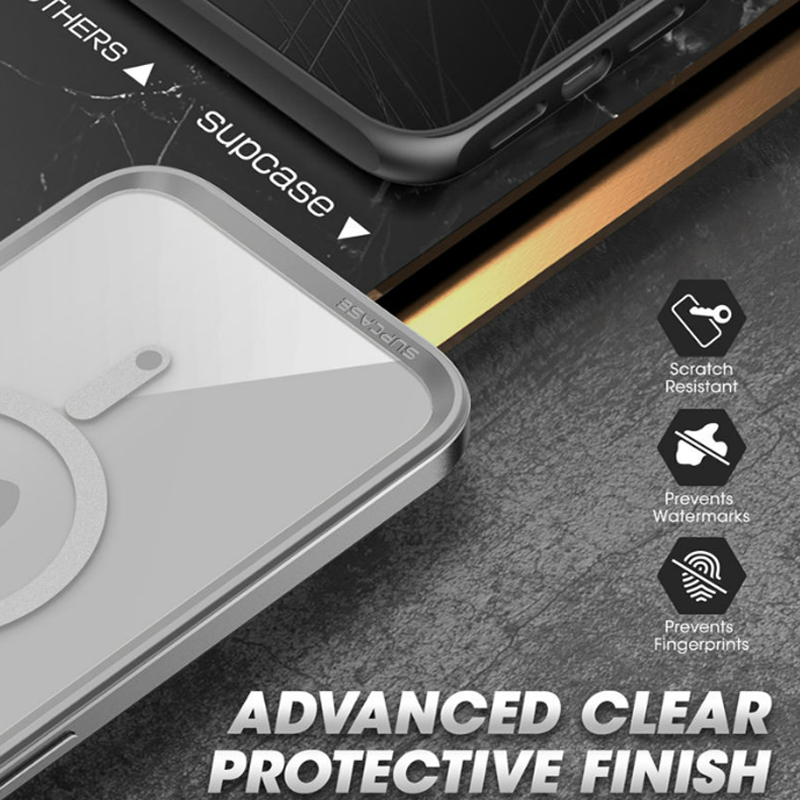 iPhone 14 Series Magsafe Bumper Case with Built-in Screen Protector