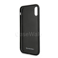 Mercedes Benz Pattern II Genuine Leather Hard Case for iPhone X