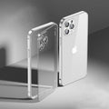 iPhone 13 Series Metal Frame Transparent Matte Case