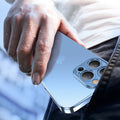 iPhone 13 Series Metal Frame Transparent Matte Case