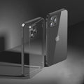 iPhone 13 Series Metal Frame Transparent Matte Case