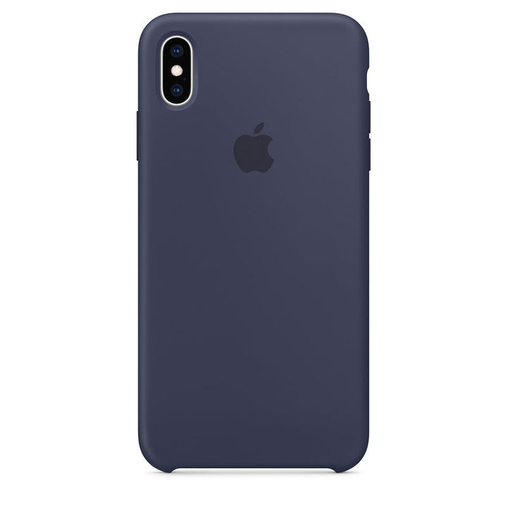 Silicone Case for iPhone X Series- Midnight Blue